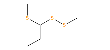 1-(Propyl-1-thio)-propyl methyl disulfide